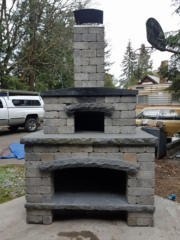 Pizza oven pizza oven made by Langley company Grecam Contracting