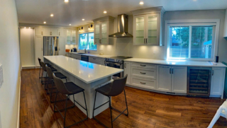 Kitchen renovation full kitchen redesign and renovation by Langley contractor Grecam Contracting