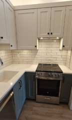 Kitchen renovation ktichen built by Langley design-build team Grecam Contracting