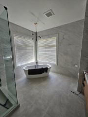 Bathroom remodel Bathroom design and remodel by Langley contractor Grecam Contracting